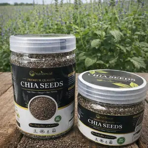 Nutribest.id Chia Seeds Organik Premium Quality - Biji Chia Superfood Nutrisi Alami Tinggi Serat & Omega-3