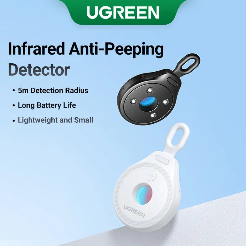 UGREEN Hidden Lens Camera Detector Security Protection Against Spying Detect Distance up to 5m Long Battery Life Model: 35579