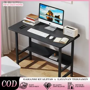 Meja Kerja Minimalis yang Fungsional - Tempat Belajar dan Penggunaan Laptop yang Nyaman di Kamar | Dibuat Khusus untuk Ruang Terbatas