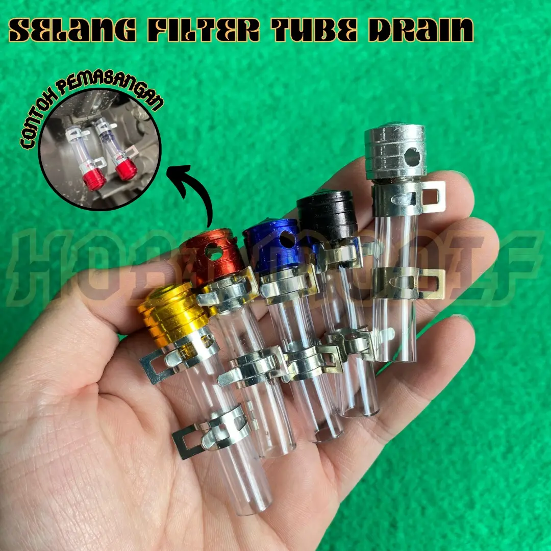 SELANG TEMPAT PEMBUANGAN FILTER UDARA / TUBE DRAIN SELANG PEMBUANGAN FILTER UDARA VARIASI FILTER UDARA MOTOR  UNIVERSAL BISA UNTUK SEMUA MOTOR MERK MOSCOW PREMIUM HIGH QUALITY PNP BEAT VARIO SCOOPY MIO M3 SOUL GT AEROX SUPRA NMAX REVO JUPITER NINJA DLL