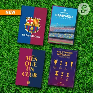 Koleksi Poster Bola Barca - Size A3+