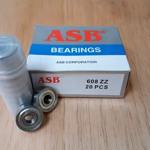 Bearing/Laher/laker 608 zz ASB isi(10pcs)