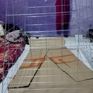 kandang jemur piramid galvanis anti karat UK 80X70X50