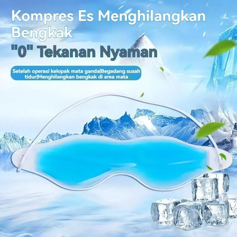 【Sam's market】Masker Mata Es untuk Menghilangkan Bengkak Setelah Operasi Kelopak Mata Ganda dan Begadang Susah Tidur - Eye, Sleep