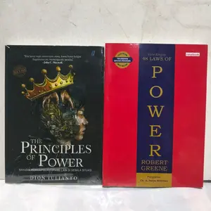 PAKET 2 BUKU / THE PRINCIPLES OF POWER / 48 POWER OF LAWS