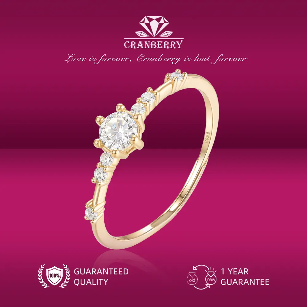OS1-R87 Cincin Wanita Kawin Lamaran Ring Model Terbaru Cranberry Jewelry Garansi 1 Tahun Free Box Pasangan Aesthetic Couple Grade VVS1 Store Pasangan Cowo Pria Wanita Adjustable Berkualitas Aksesoris Perhiasan Elegan Cantik R87 COD