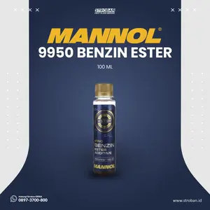 (CUCI GUDANG ) Mannol 9950 Benzin Ester 100ml - Aditif Bensin Pelumas Mesin & Injektor