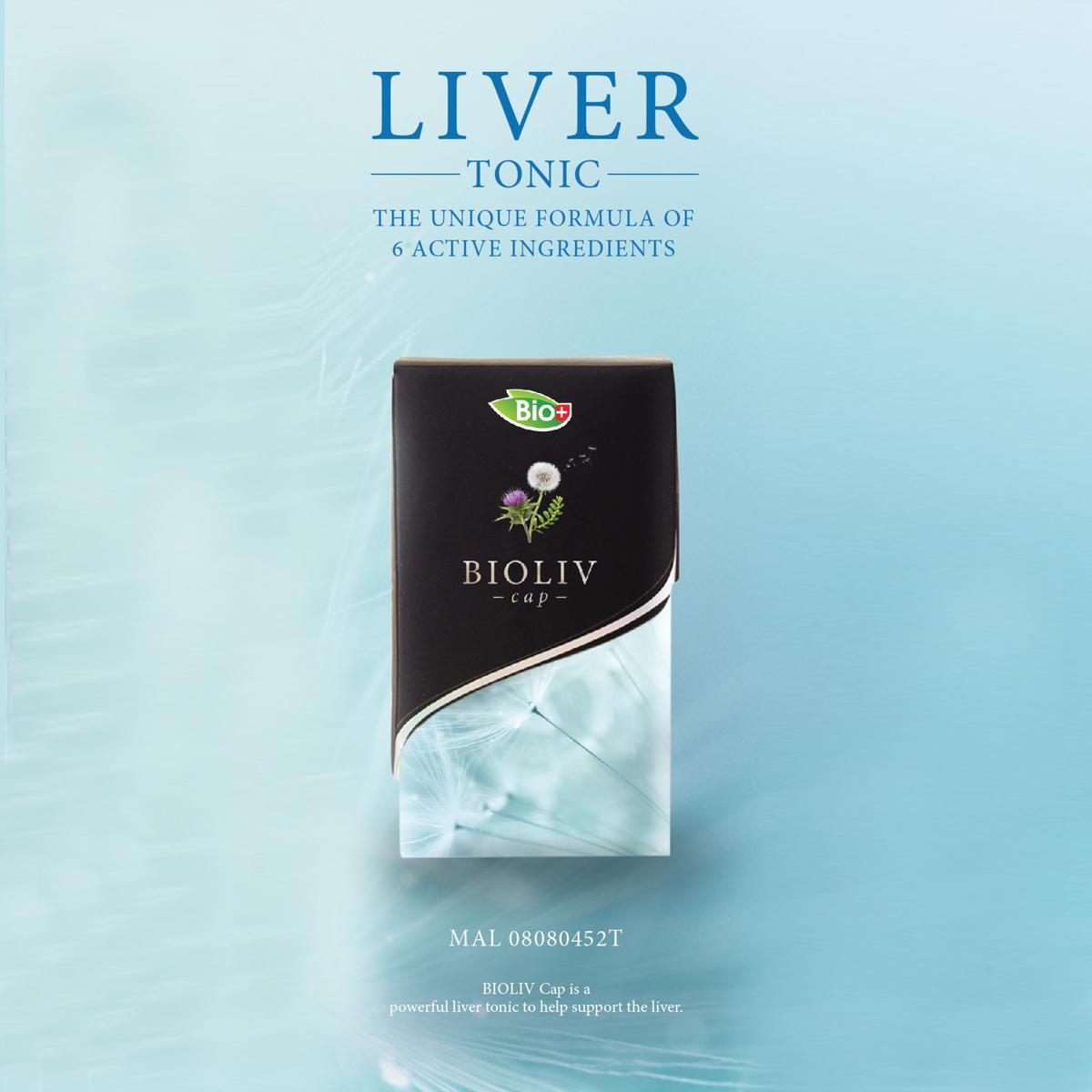 Bioplus Bio Liv Cap 450mg 60s Liver Tonic Liver Health Liver health ...