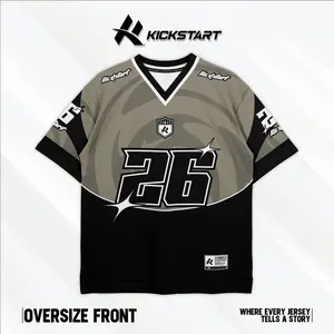 NFL Baseball Rugby Retro GASOLINE Y2K Boxy Oversized Jersey Bloke Core Vintage Oversize Streetwear Jersey Hockey
