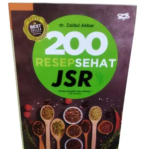 BUKU 200 RESEP SEHAT,JSR SETIAP PENYAKIT PASTI ADA OBATNYA