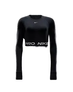 Pakaian Olahraga Wanita Nike Pro 365 Women's Dri-FIT Cropped Long-Sleeve Top