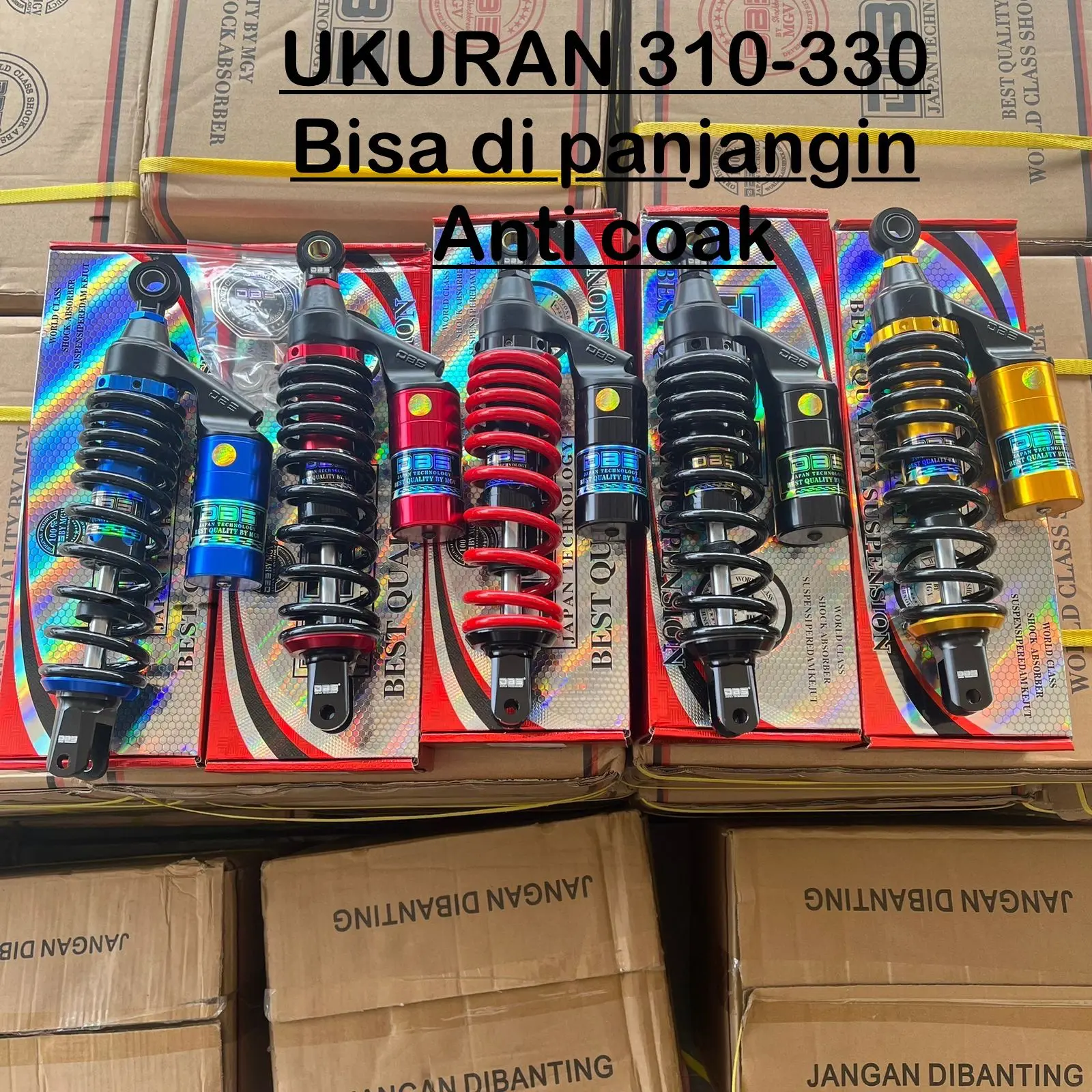 ktc racing shock tabung beakang mio vario beat fino scoopy
