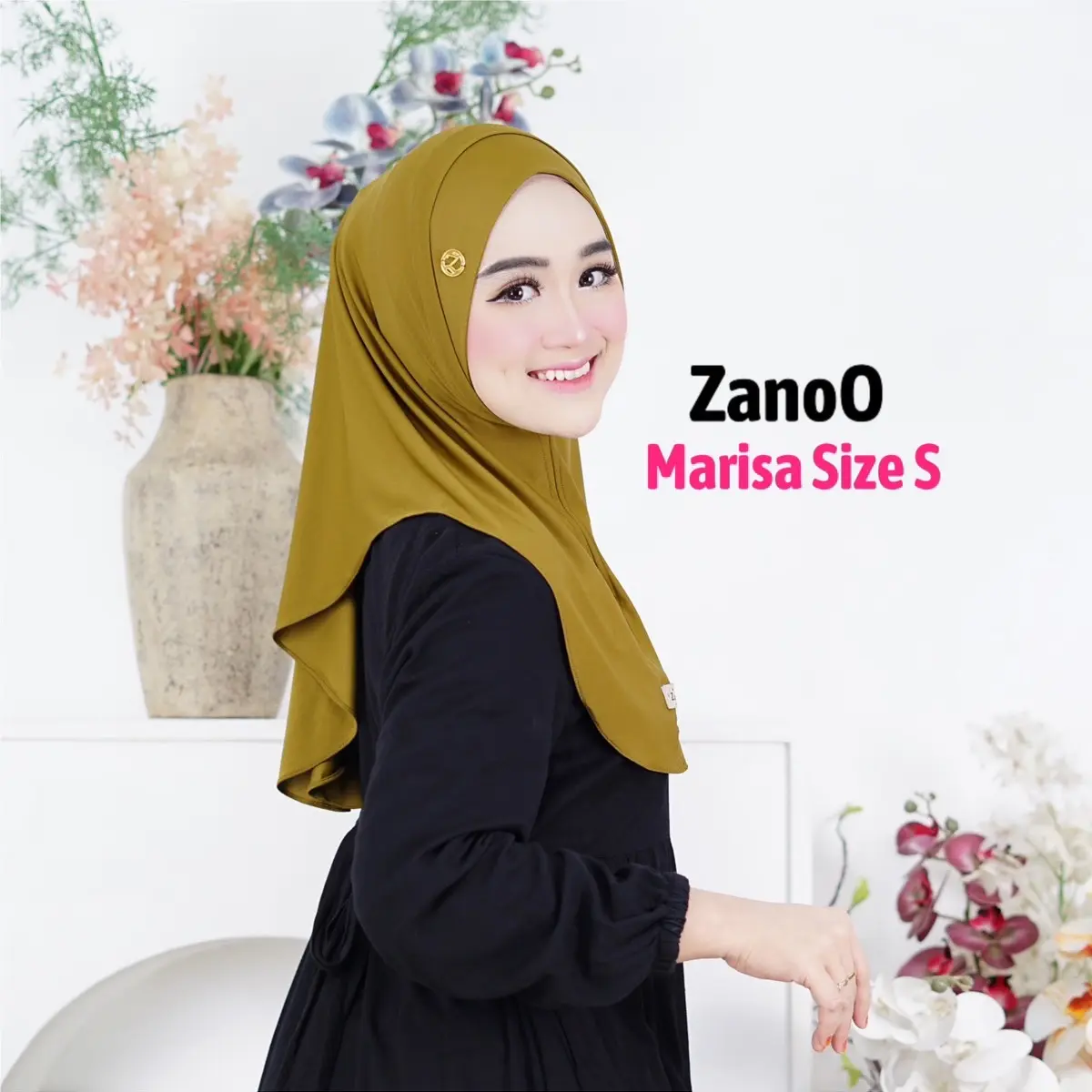 ZanoO - MARISA SIZE S - HIJAB INSTAN TERBARU MINI BERGO BY ZANOO