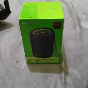 ROBOT RB120 Speaker Bluetooth 6.0 RGB Waterproof IPX4 Portable 8 Jam Putar Musik Wireless Bass TWS Interkoneksi Garansi 1 Tahun Bisa COD