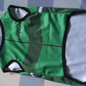 Baju Kucing Lucu Murah Motif Grab Jaket Cowo Cewe Jantan Betina Aksesoris Hewan Kecil Ukuran XS S M L XL XXL 3XL 4XL