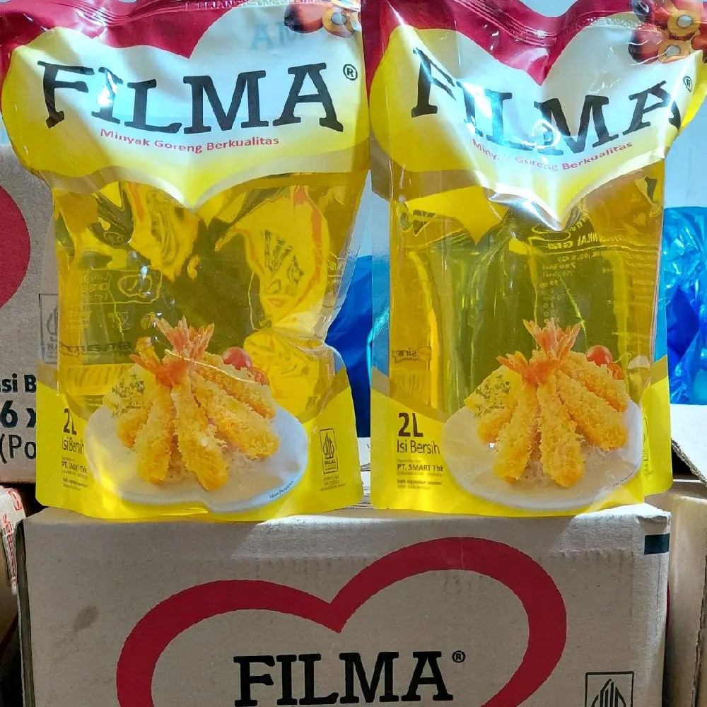 Minyak Goreng Filma 2L 1 Dus Isi 6 Pouch - Kualitas Terbaik untuk Memasak