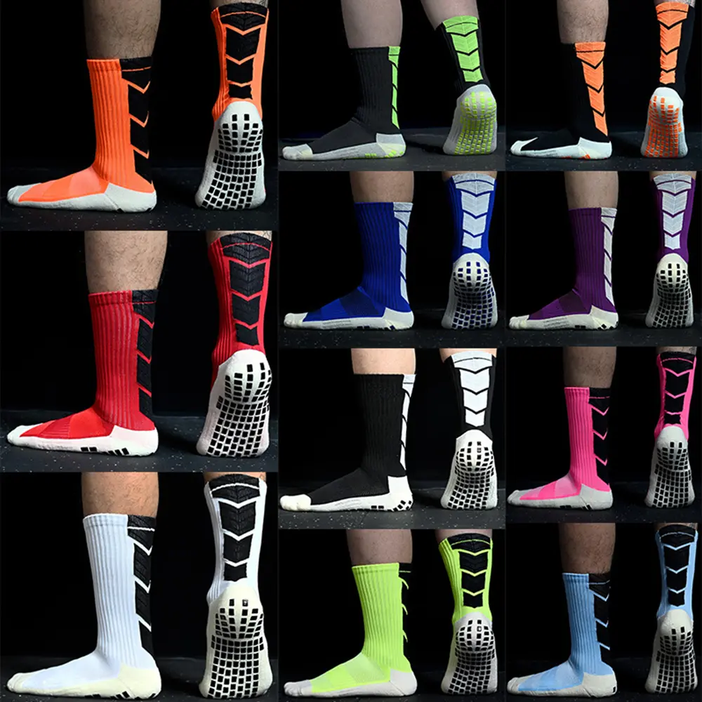 Professional Men's Football Training Anti slip Socks Breathable Sweatwicking Tube Outdoor Mountaineering Socks