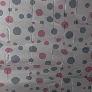 Tirai kamar mandi anti air bahan PEVA lengkap dengan pengait dan ring besi/Shower Curtain