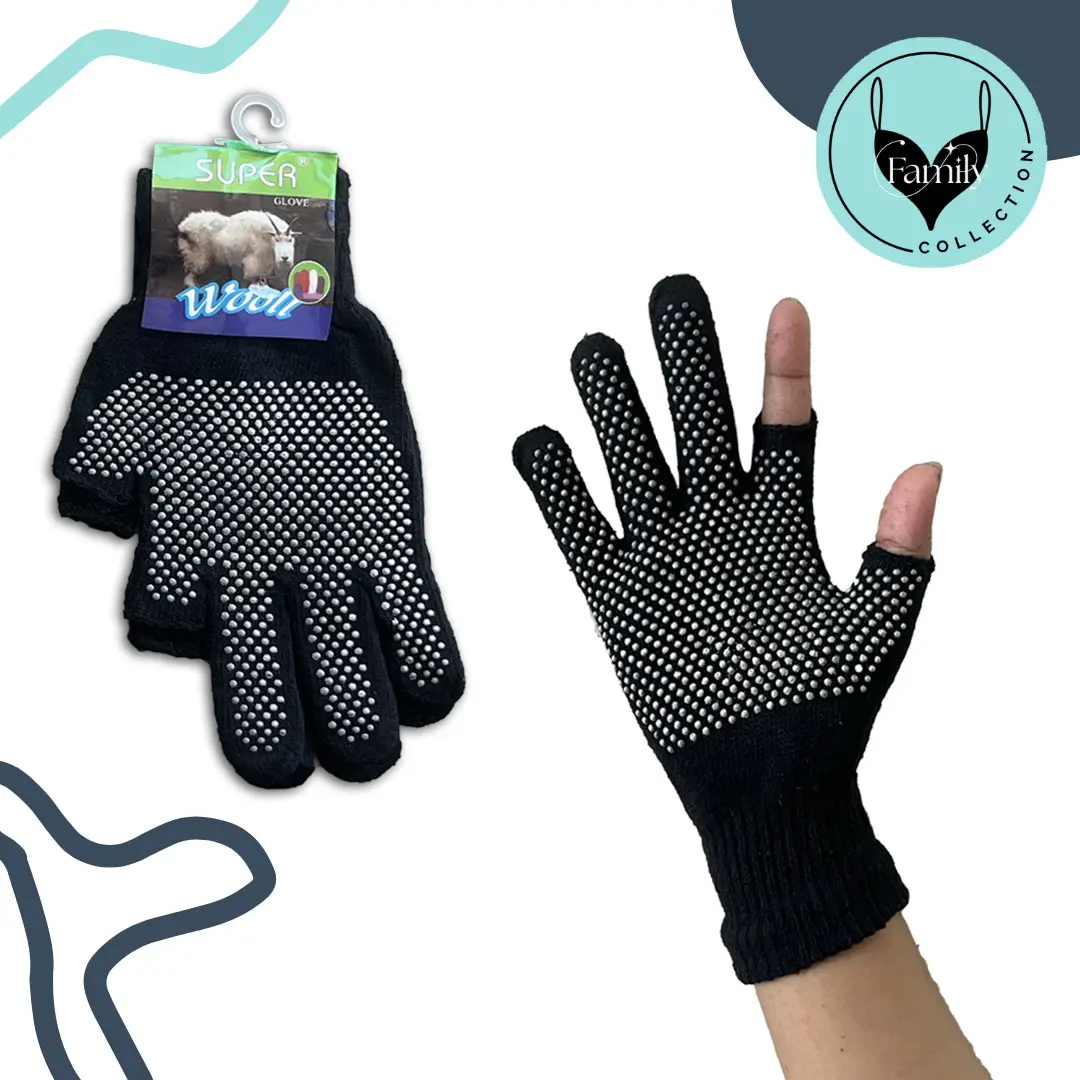 SARUNG TANGAN ANTI SELIP JEMPOL & TELUNJUK TANPA JARI Riding Gloves