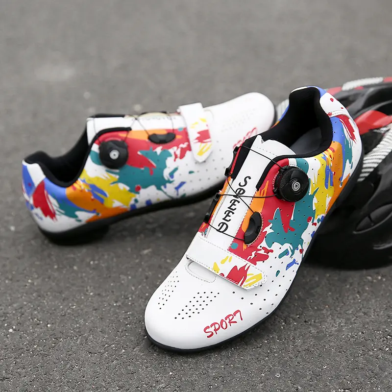 Specialized Ultralight Self-Locking Cycling Shoes MTB Professional Cleat Shoes SPD Pedal Racing Road Bike Flat Shoes Bicycle Sneakers Unisex