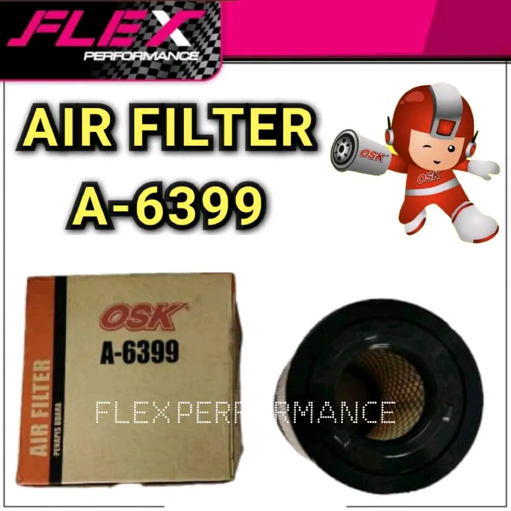 OSK A-6399 PENAPIS UDARA LORI ISUZU NPR71 AIR FILTER LORRY 8-97190269-0 ...