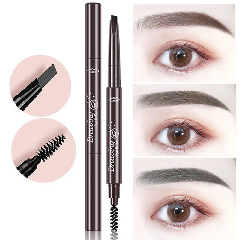 Eyebrow pencil and eyebrow tool Triangle eyebrow pencil eyebrow pencil Eyebrow pencil