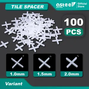 ASTEEL Alat pasang keramik Tile Spacer nat t cross keramik granit pembatas perapi nut tile leveling perata kramik granite lantai dinding