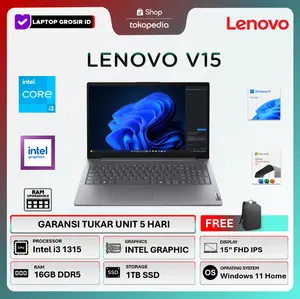 Lenovo V15 G5 i3 1315 16GB 1TB Ssd Win11 15.6" Fhd Ips Ohs24