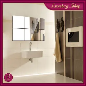 LuxeBag Stiker Dekorasi Dinding Kaca Cermin Mirror Wall Sticker Wallpaper Dinding R952