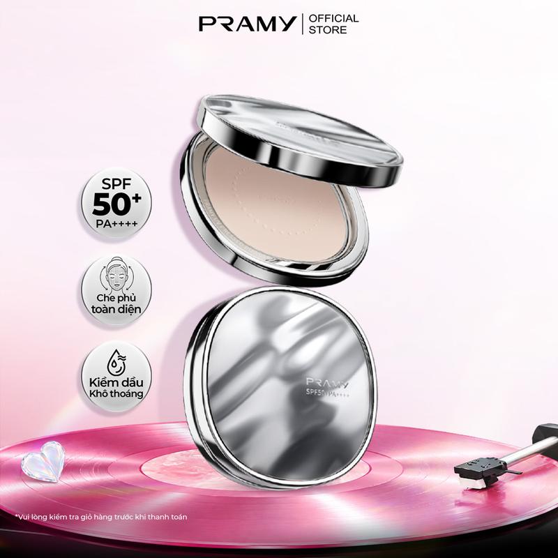 PRAMY Phấn Phủ Nén Mịn Lì Makeup Artist Kiềm Dầu Lâu Trôi SPF50+ PA++++ 7g