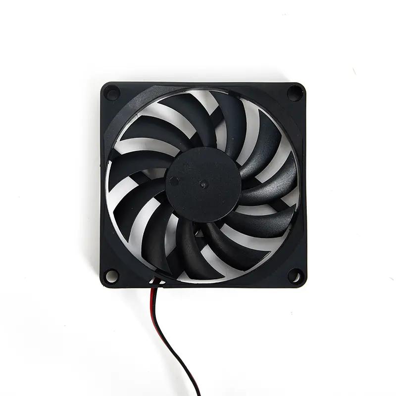 brushless làm mát quạt 8010 quạt làm mát 5V 12V 24V 2 pin 80x80x 10 mm heatsink
