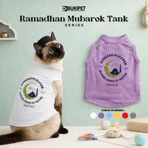 Baju Kucing Anjing Cowok Cewek Lucu Bulu Kecil - Bukipet Ramadhan Mubarok Tank 2026 Series