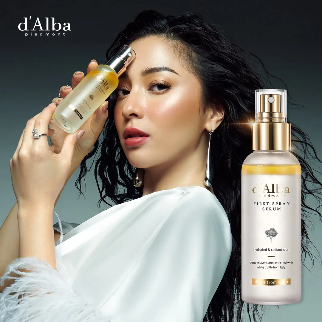 d'Alba White Truffle First Spray Serum Mencerahkan Wajah Hydrating