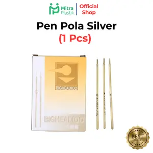 Pen Pola Silver Bigheadioo Refill Untuk Pola Cutting Kulit