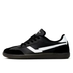 SIDSNEAKS Sepatu Kasual Pria Sepatu Sneakers Pria - Classico Black Gump Casual Shoes Snekers Wanita Kerja Putih Karet Black Hitam