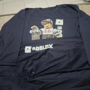Setelan Baju Tidur Gambar Roblox Anak Laki-laki Kaos & Celana Panjang Ukuran XS-XXL ID-2020 Nyaman Dengan Mesin DTF Berkualitas Tidak Luntur Dan Pecah