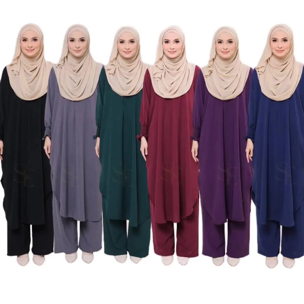 Jannah Pantsuit Mom And Kids