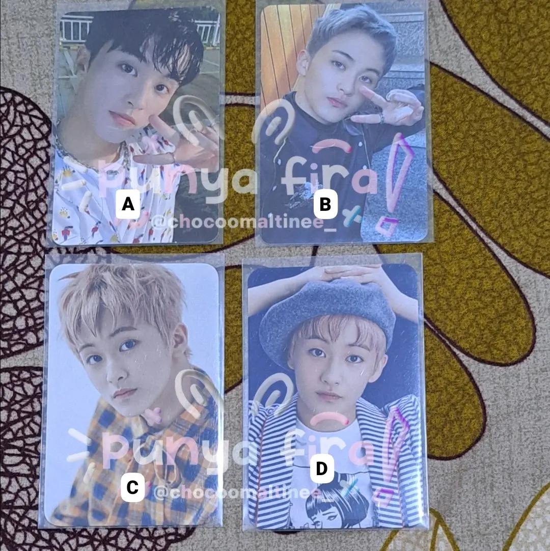 READY STOCK Photocard / PC Mark NCT Official