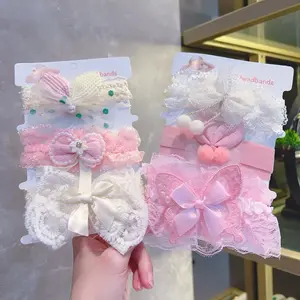 Bandana Anak/Bayi 1set 3pcs Headband Korea/Bando Korea Import/Bando Korea