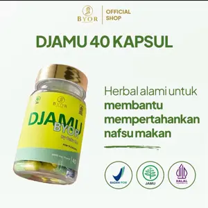 BYOR Kapsul | Suplemen Herbal Ekstrak Temulawak