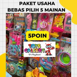 (5POIN) PAKET 1 BOX DAPAT 5 MAINAN BEBAS PILIH