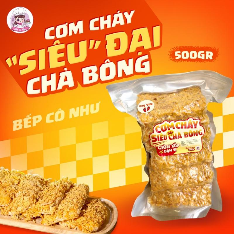 COD500gr| Cơm Cháy Siêu Đại Chà Bông Bếp Cô Như, Cơm Cháy Chà Bông Giòn Xốp,…