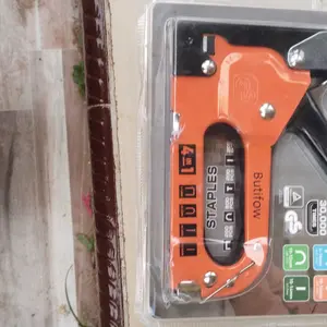 [Gratis 800 paku] Pistol Paku 4-in-1 Pistol Stapler Konstruksi  Furnitur Dekorasi Rumah  Alat Pertukangan Kayu