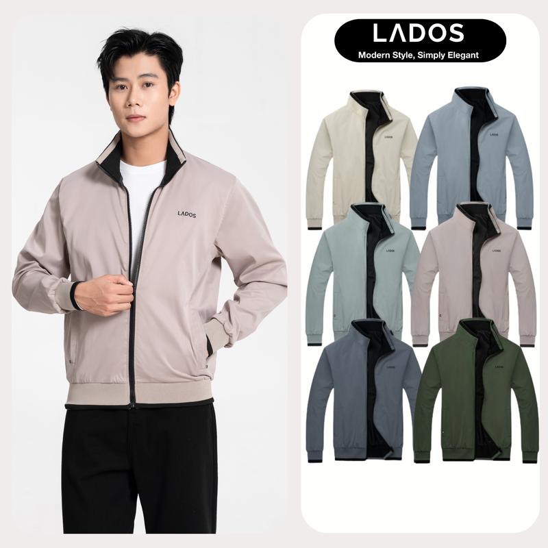 Áo khoác dù unisex 2 mặt LADOS - 2015 chất liệu dù cao cấp, chống nắng cản gió tốt