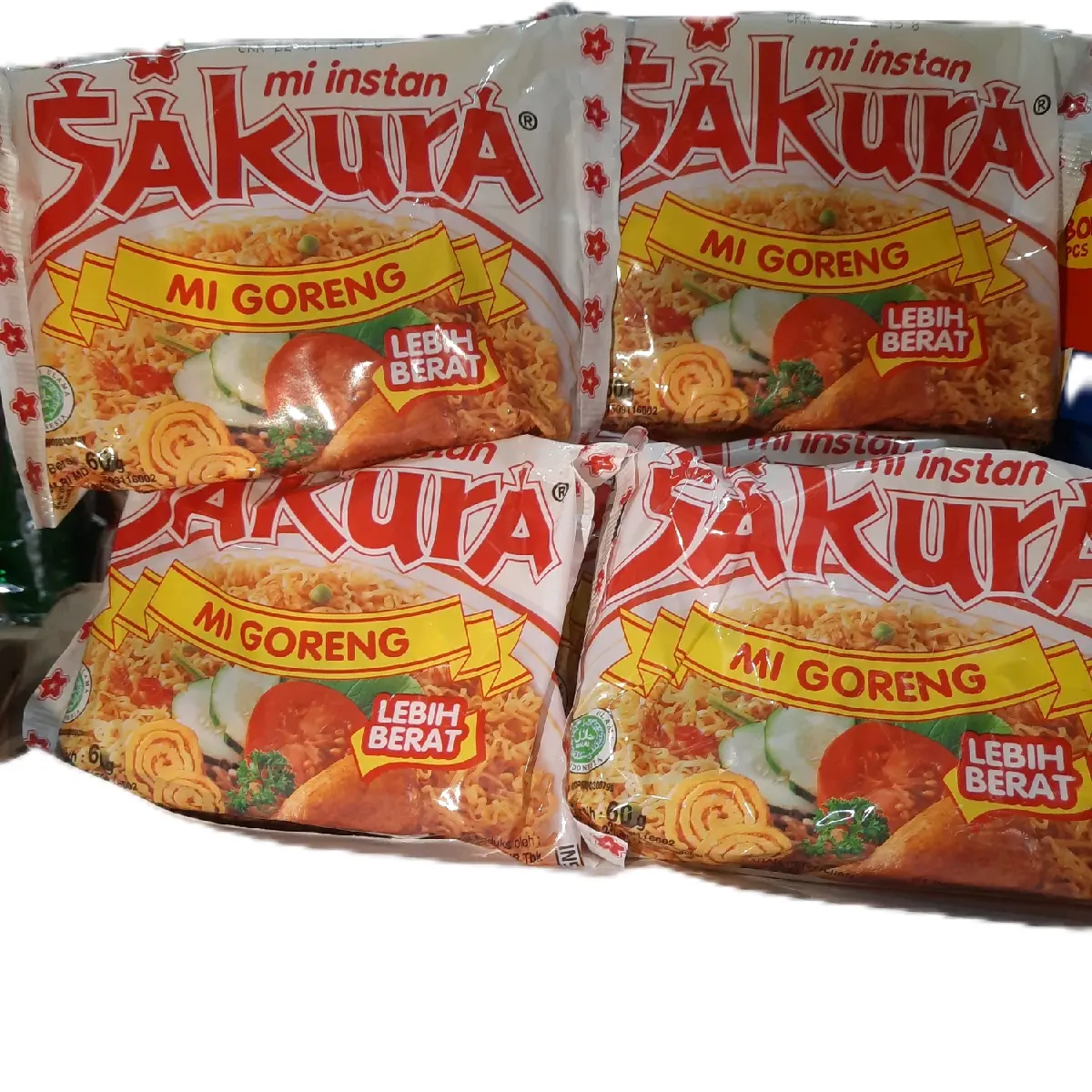 Sakura Mie goreng dapet 5pcs
