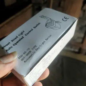 Sensor Cahaya Lampu LED (AS-10) Water Proof Photo Cell Sensor Cahaya Saklar Otomatis
