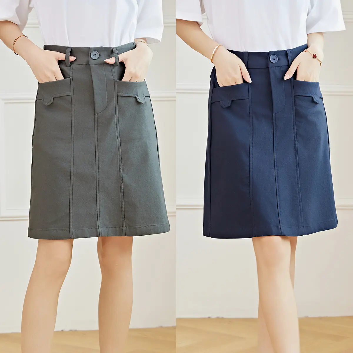 Eyouth 1952 women skirts midi skirts for woman