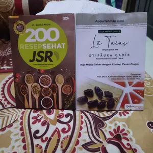 PAKET 2 BUKU 200 RESEP -LA TAIAS KERTAS BOOKPAPER Makanan