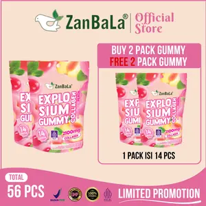 【PROMO GRAND LAUNCHING】 Explosium Collagen Gummy - 150mg/Butir