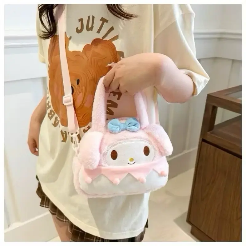 tas selempang no 1 anak perempuan motif karakter lucu bulu